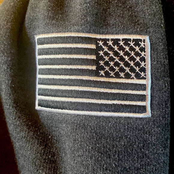 Vortex Men’s Gray Zip Hoodie - Picture 2 of 4